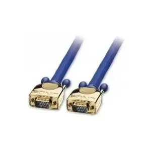 Кабель VGA Lindy Premium Gold 50 м — VGA (D-Sub) на VGA (D-Sub), синий