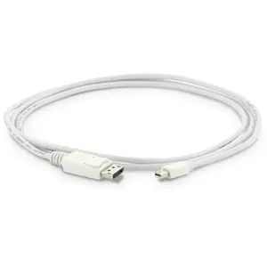 DisplayPort kabelis LMP 8140 — Mini DisplayPort uz DisplayPort, 1.8 m, balts