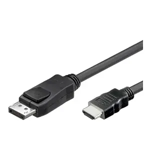 Кабель DisplayPort — HDMI Alcasa 1 м — DisplayPort to HDMI, 1 м, чёрный