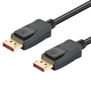 DisplayPort kabelis TECHLY ICOC DSP-A14-050NT — DisplayPort uz DisplayPort, 5 m, Ø 6 mm, melns