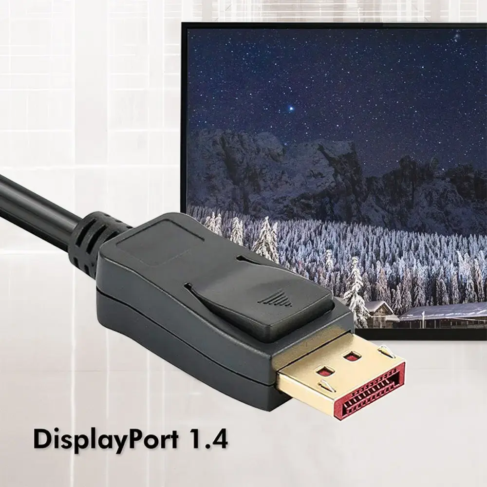 TECHLY DisplayPort kabelis ICOC DSP-A14-050NT 5 m Photo 6