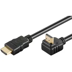 HDMI-кабель GOOBAY 61296 — 2 м, HDMI Type A (штекер–штекер), позолоченные контакты, чёрный
