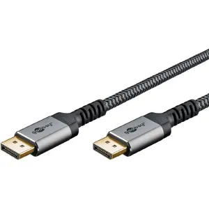 DisplayPort cable Triton 65267 — DisplayPort to DisplayPort, 5 m, 5.5 mm, black/silver