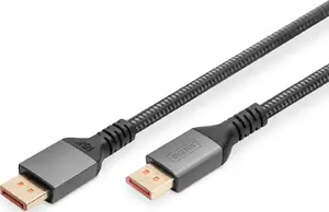 DisplayPort 2.1 Cable SEAGATE 1 m, 80 Gbps, DisplayPort to DisplayPort, black