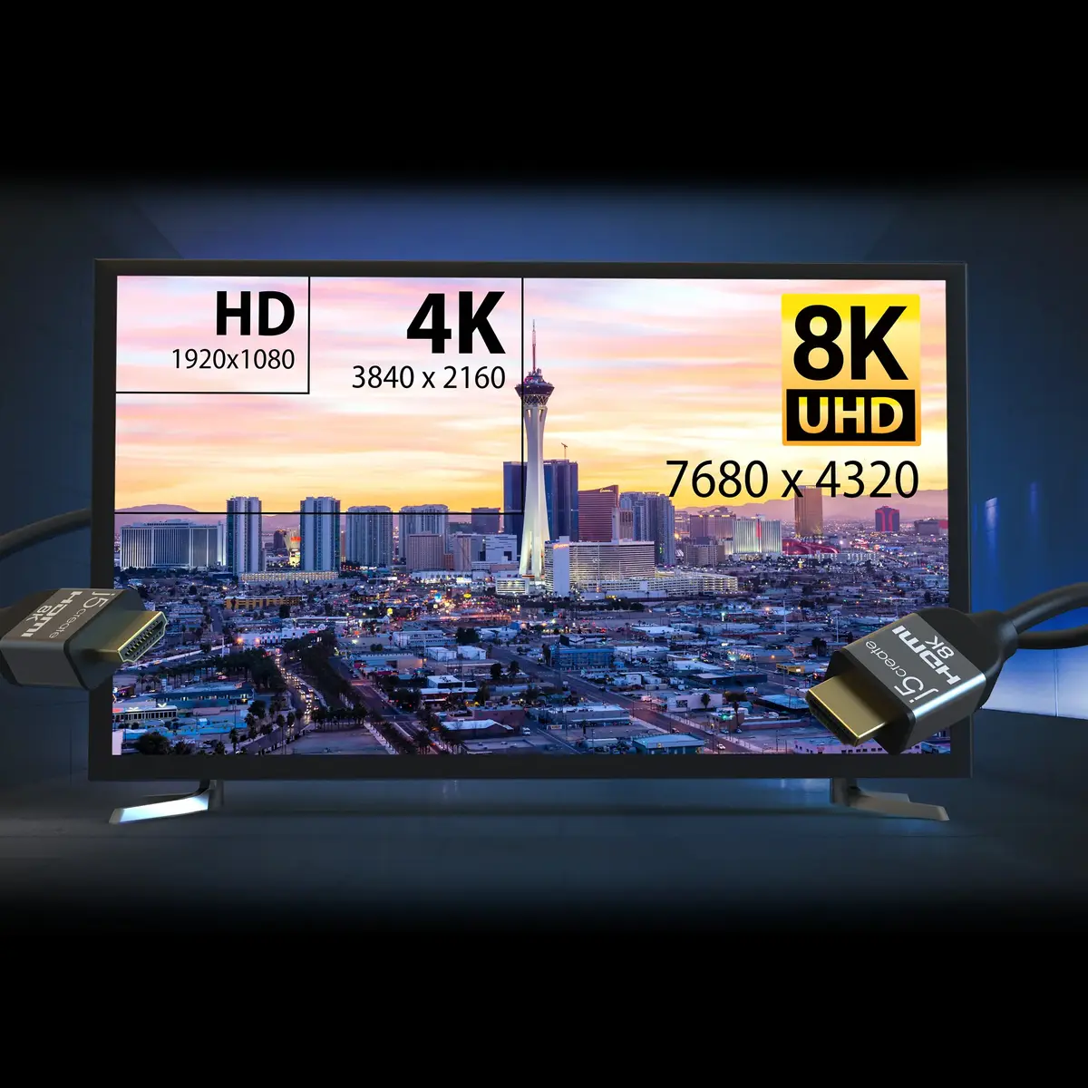 Triton JDC53 HDMI 2.1 8K UHD Cable 2 m Photo 5