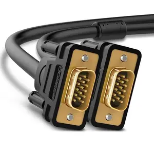 Кабель VGA UGREEN 11631 — 3 м, VGA (D-Sub) на VGA (D-Sub), чёрный