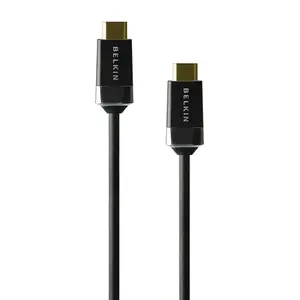 HDMI cable Belkin High Speed 1 m — HDMI Type A (male-to-male), gold-plated contacts, black