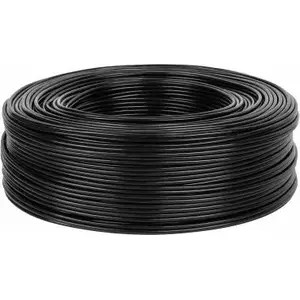 RCA (Cinch) cable 2xRCA to 2xRCA 100 m black — No name