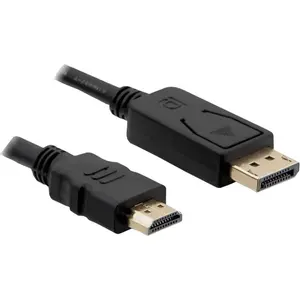 Кабель DisplayPort — HDMI, No name, 3 м, чёрный