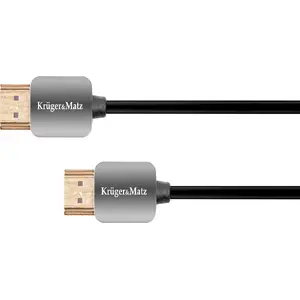 HDMI cable kruger & matz KM0330 3 m, HDMI to HDMI, black