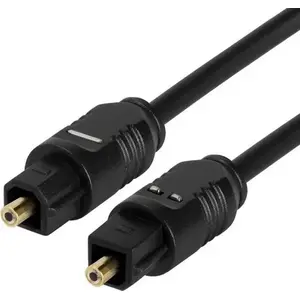 Optical Toslink Cable Mozos KO-1 — 1.8 m, black