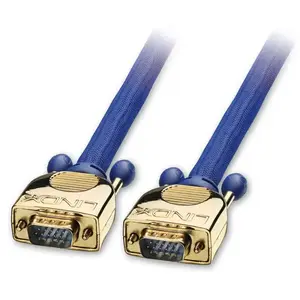 Кабель VGA Lindy 15 м Gold — длина 15 м, VGA (D-Sub) на VGA (D-Sub)
