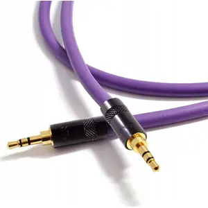 Audio cable Melodika 3.5mm Jack to 3.5mm Jack 12 m, purple (MELO-MDMJ120)