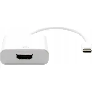 HDMI–HDMI cable Garbot 0.2 m white (USB‑C to HDMI adapter cable, 20 cm)