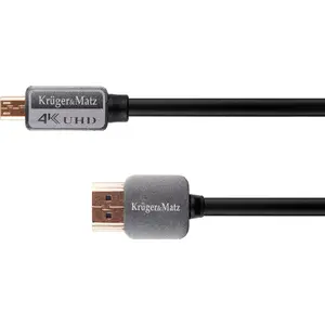 HDMI cable Kruger & Matz KM0327 1.8 m, black