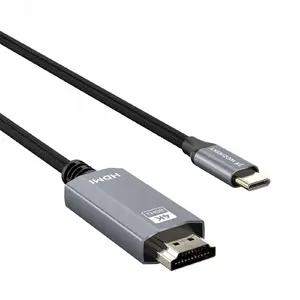 USB Type-C to HDMI Type A cable Wozinsky WCCH-01 — 1.8 m, black