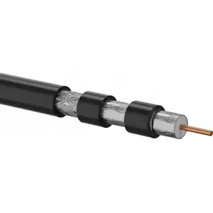 Coaxial Cable Alantec RG6 75 Ω Trishield Gel-Filled Outdoor 1.02/4.55/6.86 PE Fca 500 m (KRT102A0PE500)