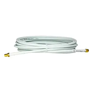 Koaksiālais kabelis Poynting 386001, SMA–SMA, 2 m, balts