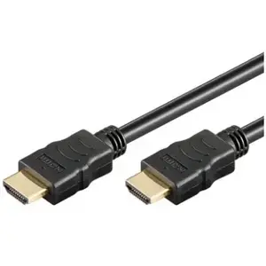 HDMI kabelis GEMBIRD 31886 — 5 m, HDMI Type A vīrietis–vīrietis, zeltīti kontakti, melns