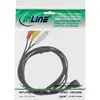 Intos 3.5mm 4‑pin to 3×RCA A/V Cable 1.5 m Photo 2