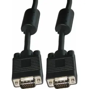 Кабель VGA No name KPO3710-3 — D-Sub (VGA) на D-Sub (VGA), 3 м, черный