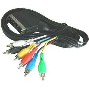 AV cable BLOW SCART to 6×RCA (Cinch) 1.5 m black