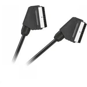 Scart—Scart kabelis 1,5 m melns — No name KPO2705-1,5