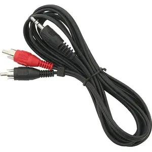 Audio cable BLOW 3.5 mm stereo jack to 2 RCA plugs, 3 m length