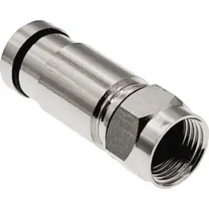 Compression F-connector for RG6 cable Alantec WTR480, inner sleeve diameter 4.80 mm (±0.1)