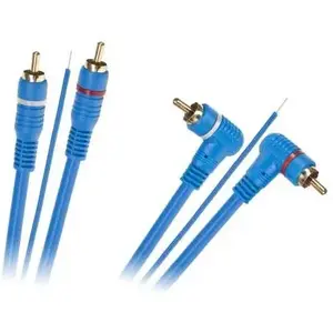 Кабель RCA (Cinch) 2xRCA — 2xRCA 5 м синий — No name KPO2668-5