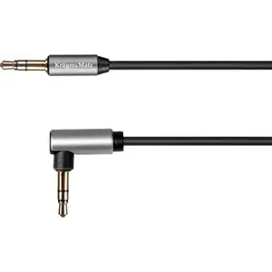 Audio cable kruger & matz Jack 3.5 mm to Jack 3.5 mm 1.8 m silver (KM1243)