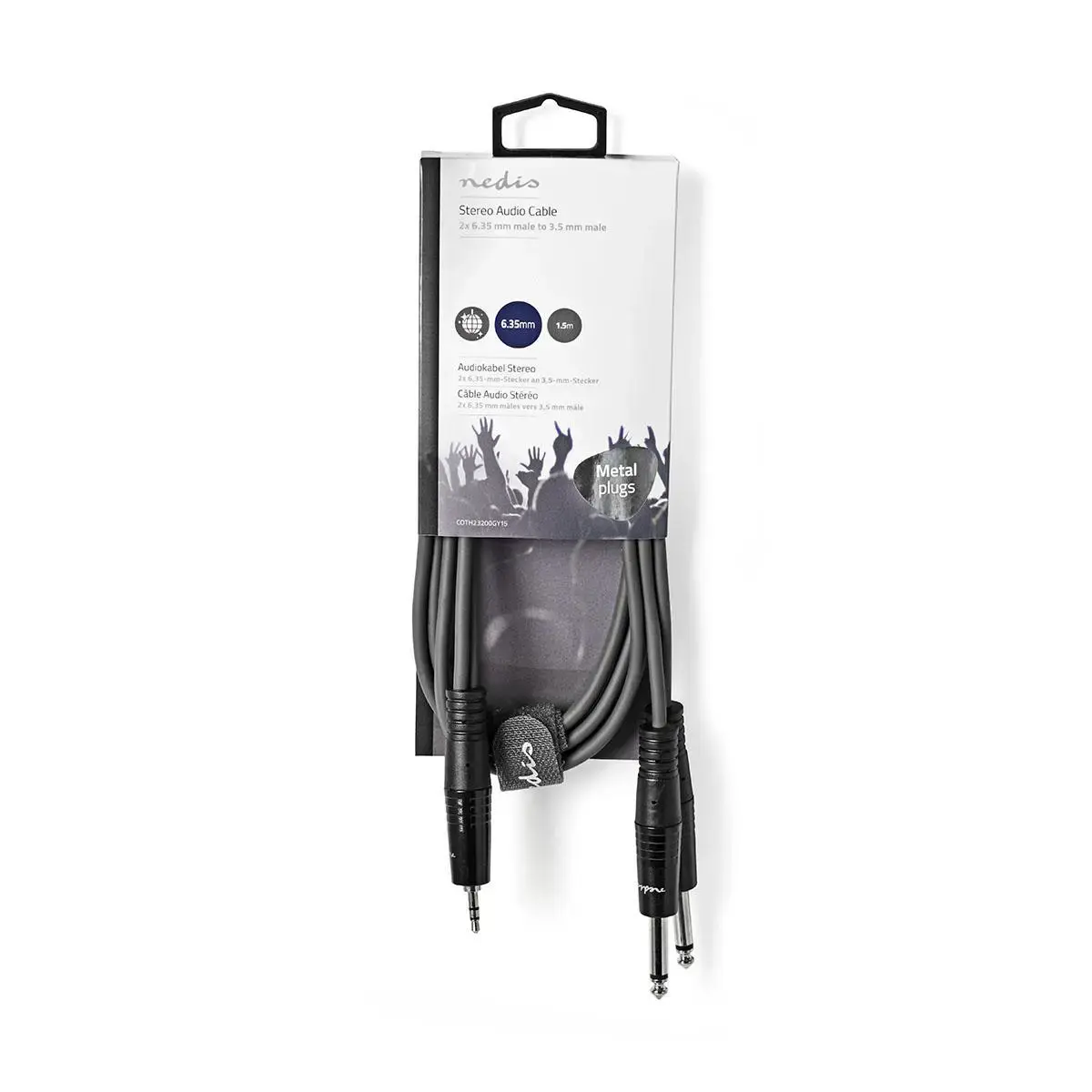 Cliff COTH23200GY15 audio kabelis 1,5 m Photo 3