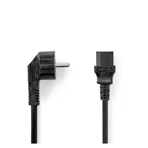 Кабель питания Nedis CEGL10000BK20 — CEE 7/5 на C13, 2 м, 250 В, чёрный