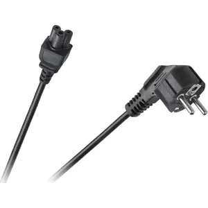 Power cable Cabletech for laptop (three-pin clover/IEC C5) 1.5 m Cabletech Eco-Line