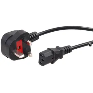 Power Cable MACLEAN MCTV-806 3-pin GB plug, 1.5 m (model 42160)