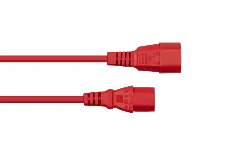 Силовой кабель Alcasa SK1430-R020 — 2 м IEC C14–C13 Photo 2