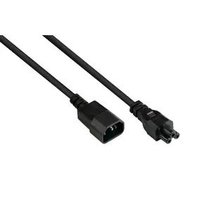 Сетевой кабель Alcasa P1405-S030 — 3 м, C14 (гнездо) на C5 (гнездо), 250 В