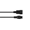 Сетевой кабель Alcasa P1405-S030, 3 м, C14–C5 Photo 2