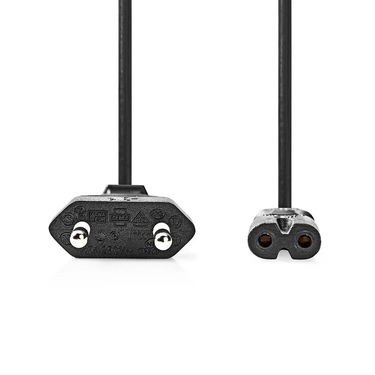 Nedis CEGL11042BK20 силовой кабель 2 м Type C — IEC 320 Photo 2