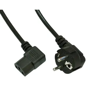 Power cable Akyga AK-PC-02C, 1.5 m, CEE7/7 to IEC C13, 250 V