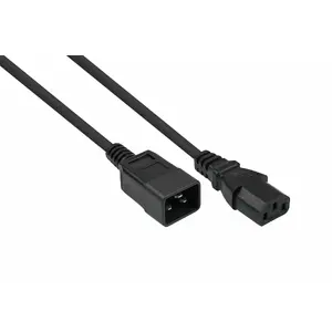Силовой кабель Alcasa 3 м H05VV-F IEC C20 — IEC C13 250 В 10 А