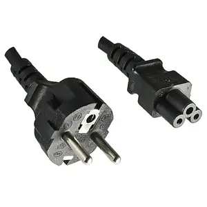 Power cable HP AIS-NUC8I5BEH-PCEU, C5 coupler to mains plug, 1.8 m, black