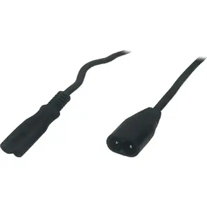 Power cable C7–C8 for POS devices by MPL Power, model POSAC-C7C8BK30, H03VVH2-F 0.75 mm², length 3.0 m, black