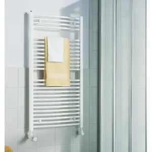 Bathroom Radiator Kermi B20-R 751x590 mm white — towel rail style
