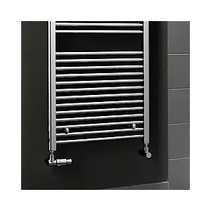 Bathroom radiator Kermi 59 cm x 117 cm white model LS0101200602XXK