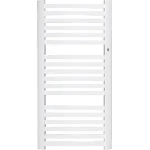 Bathroom towel radiator Instal‑Projekt Retto RET-50/110, white, 50×110 cm