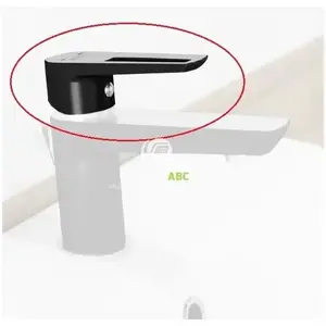 Крепление для смесителя CERSANIT Mille Black S951-060 — монтажный держатель, черное покрытие