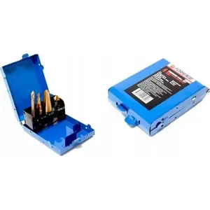 Drill Bit Set Forsage F-44705 — 4-piece conical countersink and reamer set
