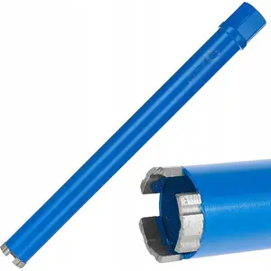 Diamond core drill bit GEKO 42x10x450 mm 3T 1.1/4" for dry and wet drilling