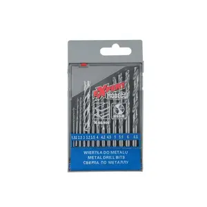 Drill bit set MODECO HSS metal cylindrical bits MN-60-906 — assorted diameters 1.5–6.5 mm